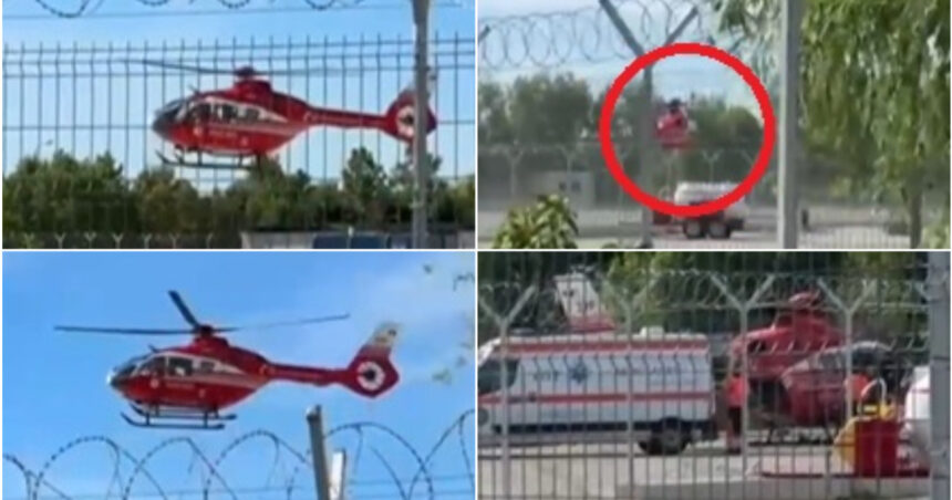 video elicopter smurd fortat sa sara gardul din cauza heliportului pus sub lacat cum explica autoritatile incidentul 683fd09e63d2d