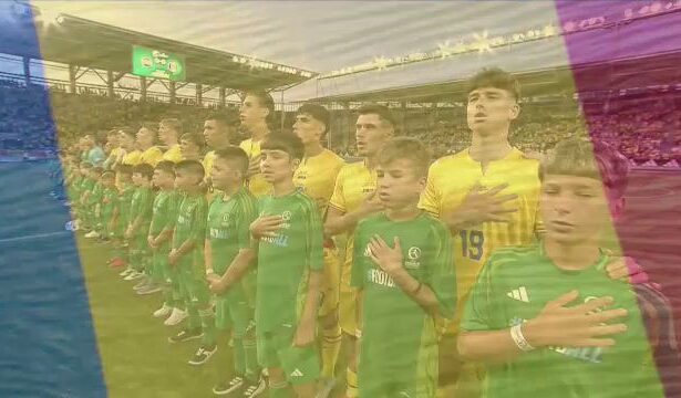 video exclusiv ce atmosfera tot giulestiul a intonat la unison imnul national inainte de romania olanda 68599abad9473