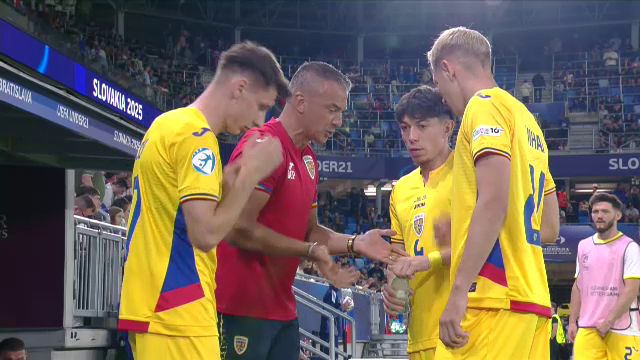 video exclusiv daniel pancu nu s a jucat cate schimbari a facut la pauza meciului romania u21 slovacia u21 6851d1634530c