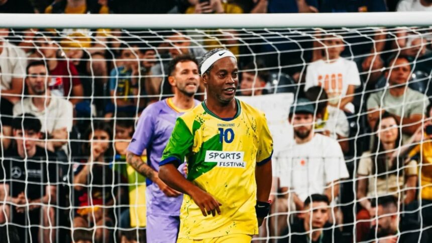 video exclusiv ronaldinho dupa sports festival multumesc romania sa ma mai invitati 684e97334c54e