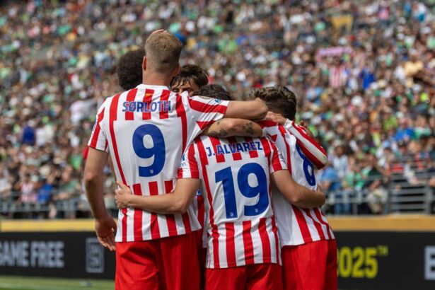 video exclusiv seattle sounders atletico madrid 1 3 diego simeone si a gasit un nou om de gol 6854fd7db7774