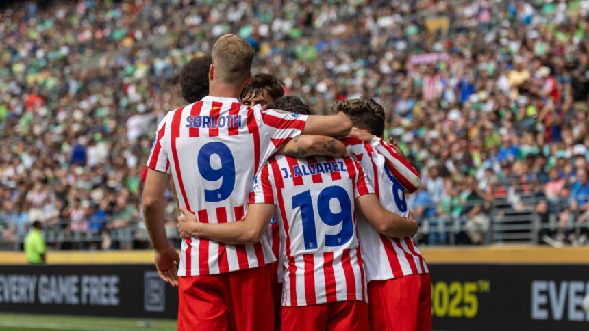 video exclusiv seattle sounders atletico madrid 1 3 diego simeone si a gasit un nou om de gol 6854fd7db7774