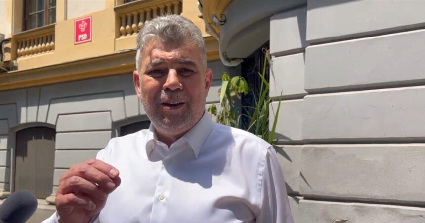 video marcel ciolacu aparitie surpriza la sediul psd dupa consultarile de la cotroceni ce a declarat fostul premier 6853fd0e442e4