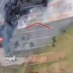 video noi imagini din operatiunea panza de paianjen momentul in care ucrainenii ataca un bombardier rusesc langa avioane deja in flacari 684478feb35ed