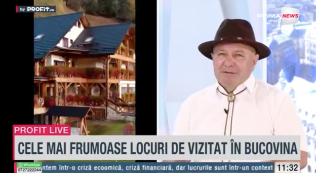 video profit ro tv ion baciu fondator casa baciu bucovina in romania la ora actuala se creste foarte bine daca muncesti putem concura cu orice tara din lume in turism cu ce avem in bucovina 68517eb00b312
