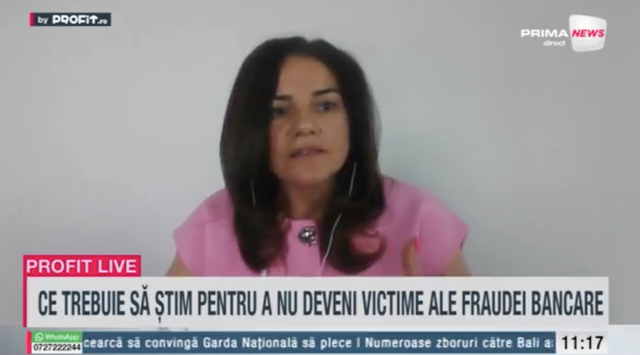 video profit ro tv ramona rusu presedinte comisia antifrauda arb trebuie sa fim foarte responsabili atunci cand utilizam produsele si serviciile bancare ce nu vor solicita niciodata bancile 685525d96fd5f