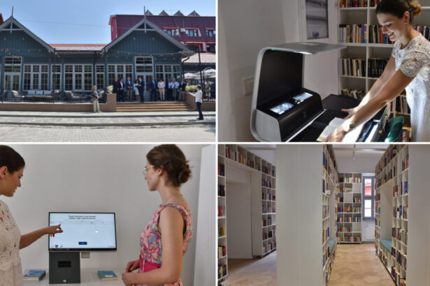 video ruina transformata in biblioteca cum functioneaza sistemul self service in cea mai moderna biblioteca dintr o statiune balneara 684fb144da3db