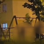 video scene socante intr un parc din brasov femeie batuta de sot in timp ce copilul plange in leagan agresorul a fost retinut 68465d927c317