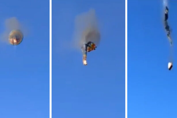 video tragedie in brazilia cel putin opt persoane au murit dupa ce un balon cu aer cald a luat foc in aer 6856df57222a8