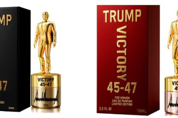 acum poti mirosi ca trump presedintele sua foloseste pupitrul prezidential pentru a lansa un parfum cu cat se vinde victory 45 47 686393e2910aa