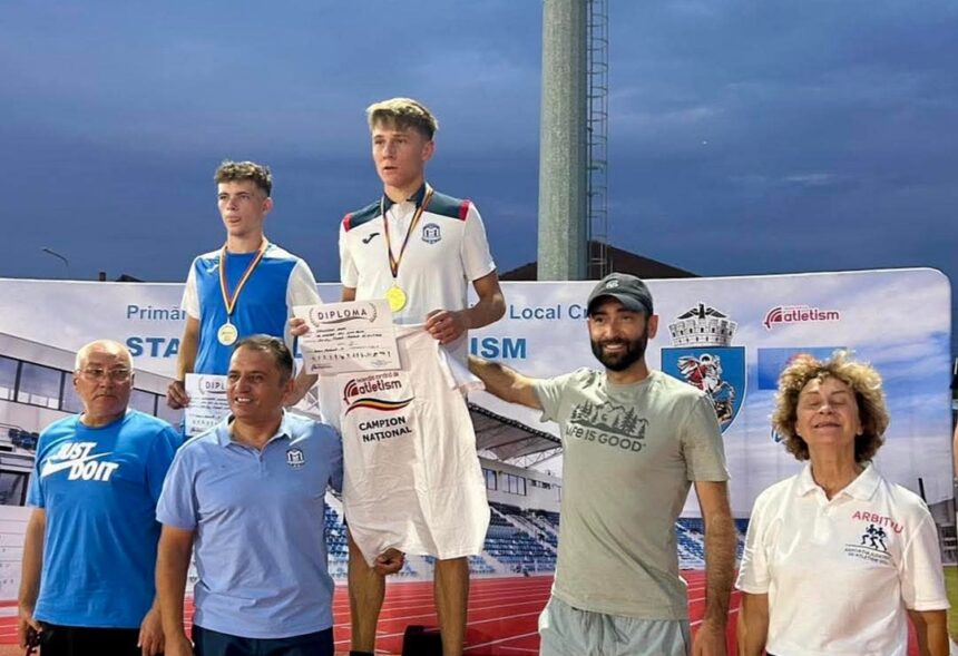 atletul de la cs medgidia alin mihai savlovschi campion in proba sa favorita la nationalele u20 68874256427a2