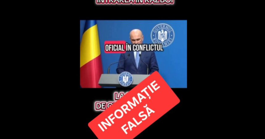clipuri false despre intrarea romaniei in razboi sunt promovate pe net precizarile ministerului de interne 68888f1a04346