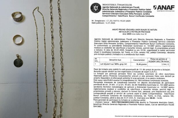 foto cu cat vinde anaf constanta bijuteriile confiscate de la infractori pretul aurului este cu mult mai ieftin 687905c56b81d