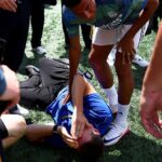 galerie foto mbappe moment delicat inainte de psg real madrid a facut ko un voluntar 686ecb5e253b1