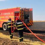 incendiu de vegetatie in apropiere de techirghiol circulatia rutiera pe dn38 oprita 686fa32af334a