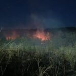 incendiu violent in satul casian au intervenit pompierii cu 7 autospeciale de stingere 68749879a2ea3