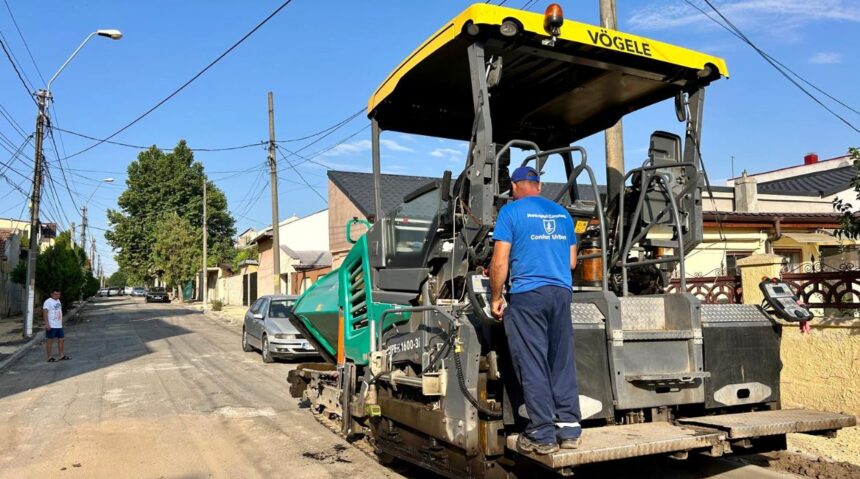 lucrari de asfaltare in cartierul piata chiliei din constanta circulatie oprita pe strada banu mihalcea 68807e1758053