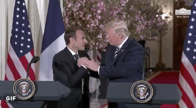 macron vrea ca ue sa si apere interesele dupa anuntul lui trump privind tarifele vamale 6872b37090ca0