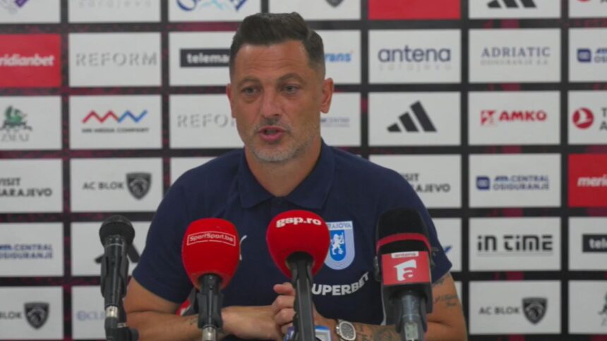 Mirel Rădoi, înainte de Sarajevo - Craiova: "Sper să nu repetăm greșelile FCSB! Le-am transmis pe grup atmosfera de la stadion" 1 mirel radoi inainte de sarajevo craiova sper sa nu facem greseala pe care a facut o fcsb le am pus pe grup atmosfera de la stadion 68811d30dba93
