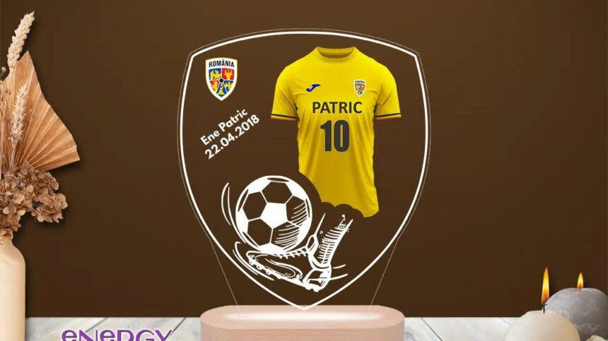 p un cadou cu adevarat memorabil pentru fanii fotbalului lampa led 3d personalizata cu tricoul echipei nationale 687775bc5921f