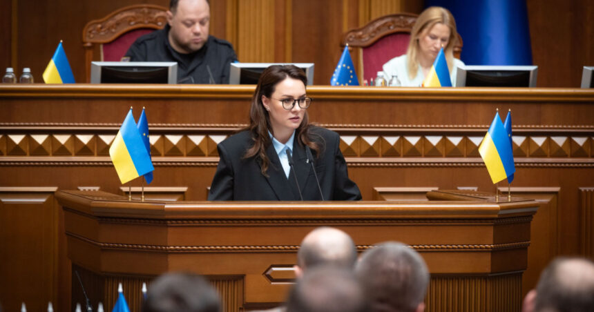 parlamentul ucrainean a votat pentru investirea noului premier prima masura radicala anuntata de catre iulia sviridenko 6878f1aeddda9