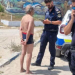 turist incatusat si amendat la eforie pentru ca a facut scandal dupa ce salvamarii l au scos din apa cand scaldatul era interzis 6887c02076460