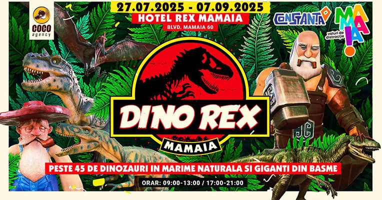 vara prinde viata in mamaia cu dino rex o experienta preistorica interactiva 68823ed5760ff
