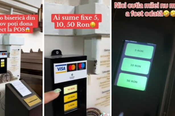 video culmea tehnologiei cutia milei cu pos cum functioneaza donatiile cu cardul in biserici ideea a devenit virala pe tiktok 6885f364245ec