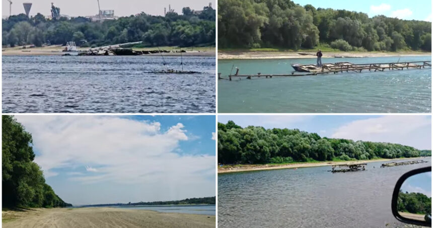 video dunarea scade periculos imagini spectaculoase cu epave germane din al doilea razboi mondial care ies la suprafata pe cursul fluviului 6872c4bfd7e13