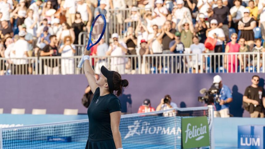 video imagini incredibile cu bianca andreescu si stefanos tsitsipas ce i a facut canadianca jucatorului grec 687f42b365fa8