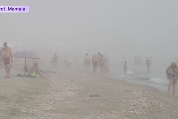 video imagini spectaculoase de pe litoral o ceata densa a cuprins plajele din mamaia si vama veche 68834d4491b1d