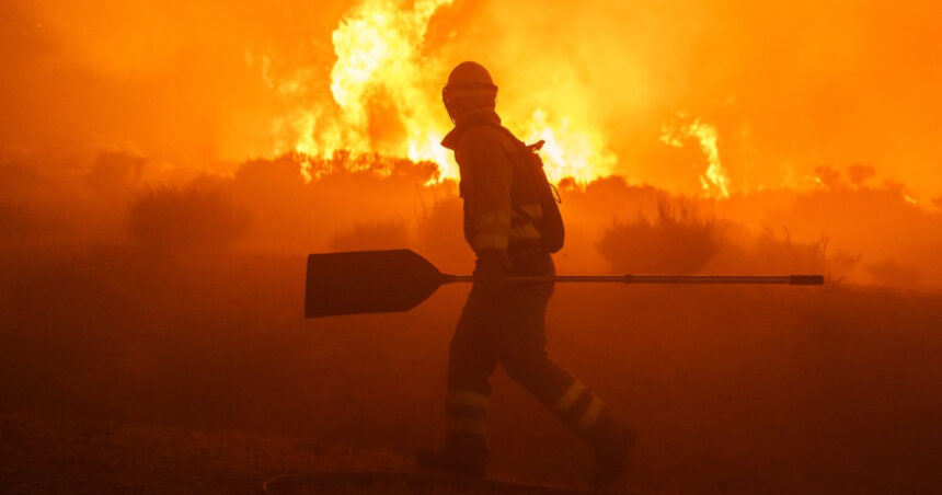 video incendiu puternic de vegetatie in centrul spaniei peste 500 de hectare de padure parjolite si sute de localnici evacuati 688a0a85d4d9f