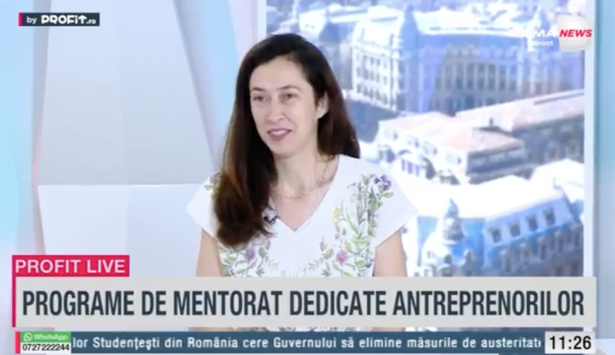 video profit ro tv oana craioveanu cofondator impact hub bucharest supravietuirea e o forma de castig sa ti mentii echipa si clientii nu e putin lucru in vremurile astea 686ba46b59e25