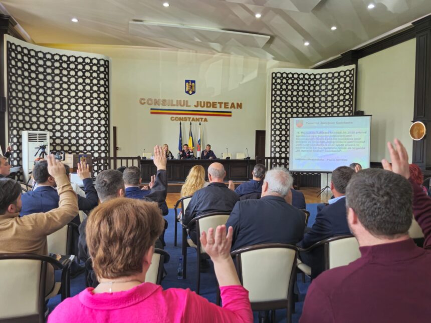 consiliul judetean constanta convocat in sedinta extraordinara ce proiecte sunt pe ordinea de zi 68b20aa4595c2