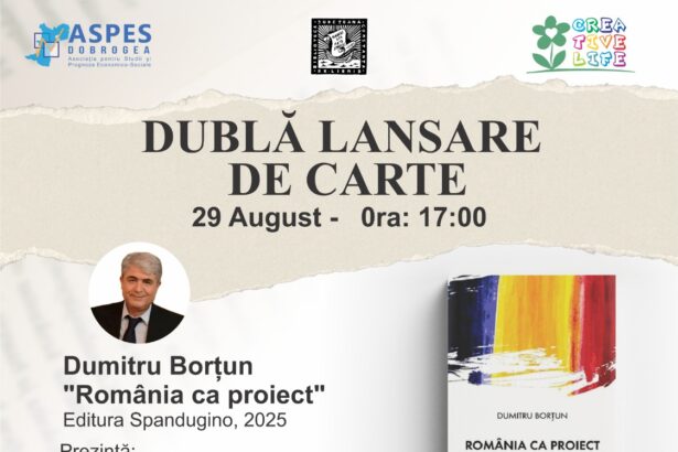 dubla lansare de carte la biblioteca judeteana constanta dumitru bortun si alexandru mironov prezinta doua volume importante 68a7704fb85a0