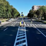foto trei treceri de pietoni cu refugiu si iluminat intermitent au fost amenajate pe bulevardul lapusneanu 68b02c555e910