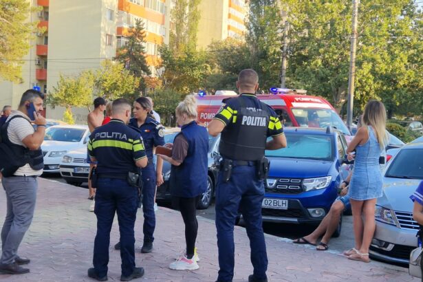fotovideo trei barbati injunghiati intr un bar din tomis nord agresorul prins pe o strada din municipiu 68b35e67ed69c