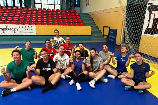 handbalistele de la csu neptun pregatesc la munte noul sezon al diviziei a 68acb86825c2a
