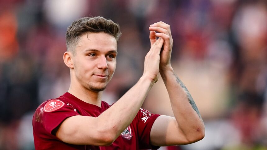 louis munteanu luat in colimator dupa startul modest de sezon la cfr cluj atacant mediocru cu mult sub valoarea de piata urmarita 68933dd39b8ee