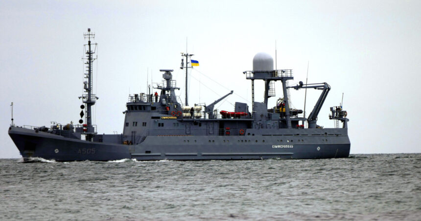 rusii au atacat o nava ucraineana in apropiere de delta dunarii un marinar a fost ucis mai multi sunt raniti 68b0693123399