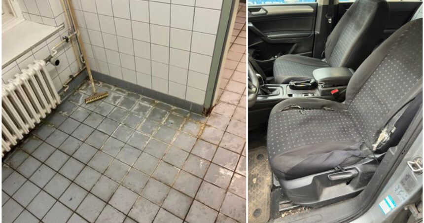 sectii cu mucegai si masini cu 500 000 km la bord politistii germani se plang de conditii de munca jenante 689b78a1a6945