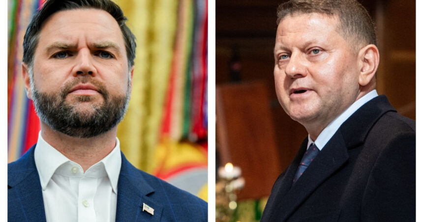 valeri zalujnii a respins un telefon de la vicepresedintele jd vance la cateva zile dupa conflictul lui zelenski din biroul oval 68ac63e7990e9