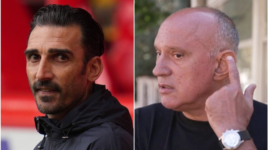 video exclusiv e in pericol postul lui charalambous florin prunea atac cu manta la adresa antrenorului de la fcsb 68aed84de1797