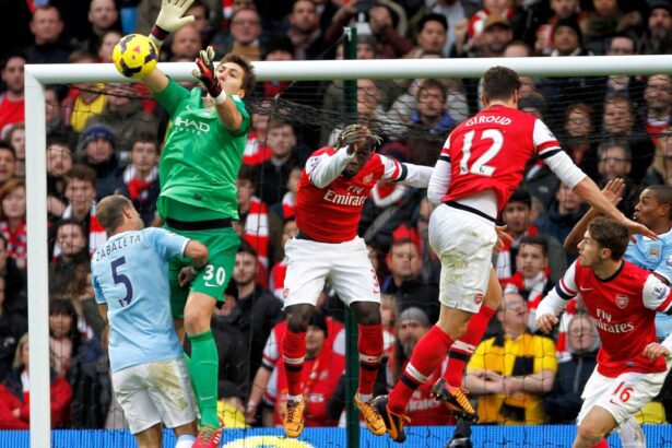 video exclusiv parada senzationala a lui costel pantilimon in premier league voyo romanul a jucat in man city arsenal 6 3 68aaa484505b6