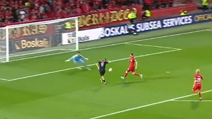 video exclusiv video cu golul lui daniel birligea atacantul fcsb ului a deschis scorul cu aberdeen 68a774ebe5c3d