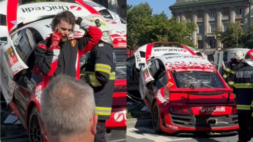 video fiul lui mihai leu implicat intr un accident la super rally timisoara cu masina tatalui sau 68970f2d52f30