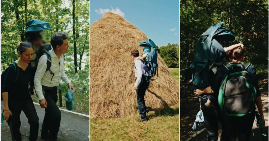 video nicusor dan a mers in drumetie in republica moldova alaturi de partenera sa si de cei doi copii ai lor 6898c7722b101