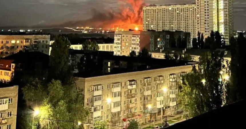 video rafinaria de la saratov a fost inchisa in urma atacului ucrainean cu drone 689afcd2c5d70
