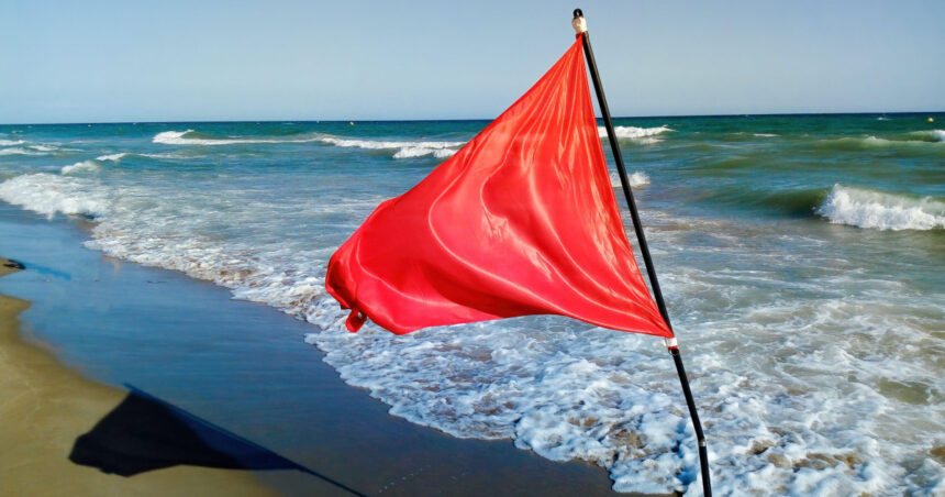 Turiștii ignoră steagul roșu și se ceartă cu salvamarii și jandarmii: „Foarte greu ne înțelegem cu ei” 1 video turistii vad steagul rosu dar insista sa intre in mare si se cearta cu salvamarii si jandarmii foarte greu ne intelegem cu ei 68a57af520391