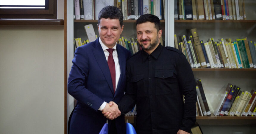volodimir zelenski ii multumeste lui nicusor dan ucraina pretuieste livrarile romaniei de echipament defensiv 68ac6dab34b8e